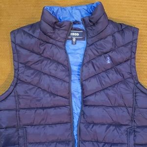 Izod blazer puffer vest zip up heat cold gear